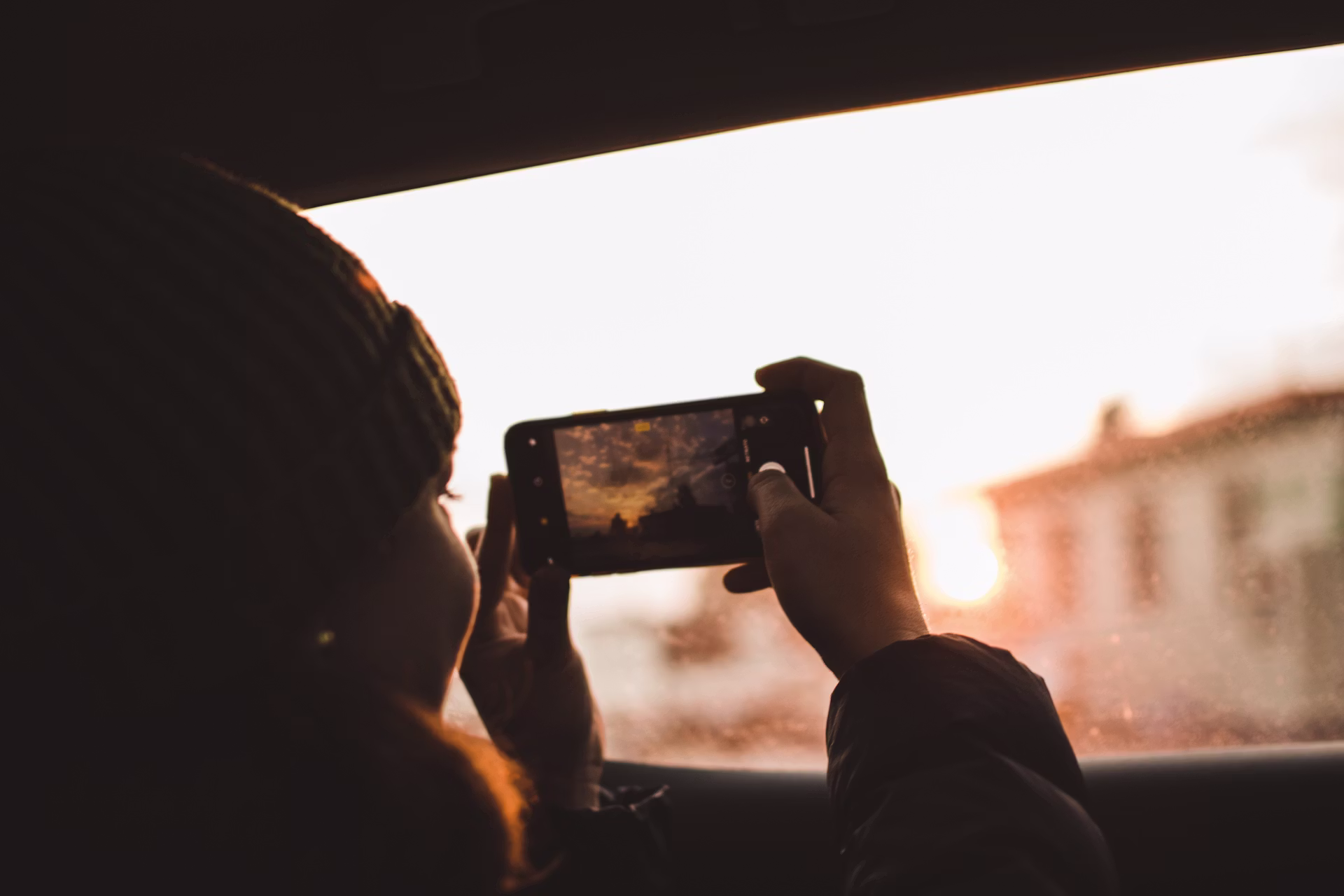 Creator seeding — person with phone
